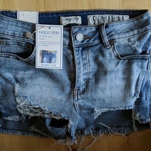 Distressed Denim Shorts 😎😎😎